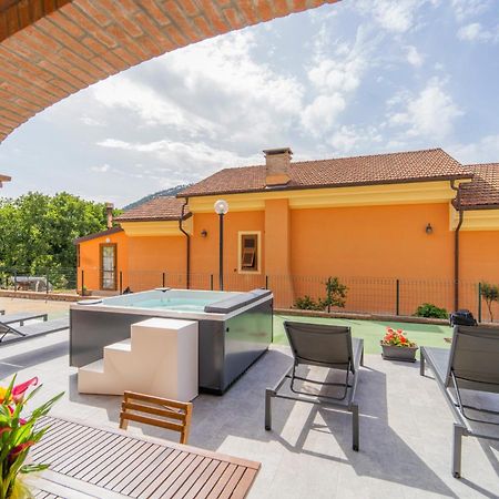045B - Villetta Moderna 02-24E Con Vasca Idromassaggio In Giardino, Solo 15 Minuti Da Mare E Spiaggia - Posto Auto Gratuito San Lazzaro (Genoa) Exterior foto